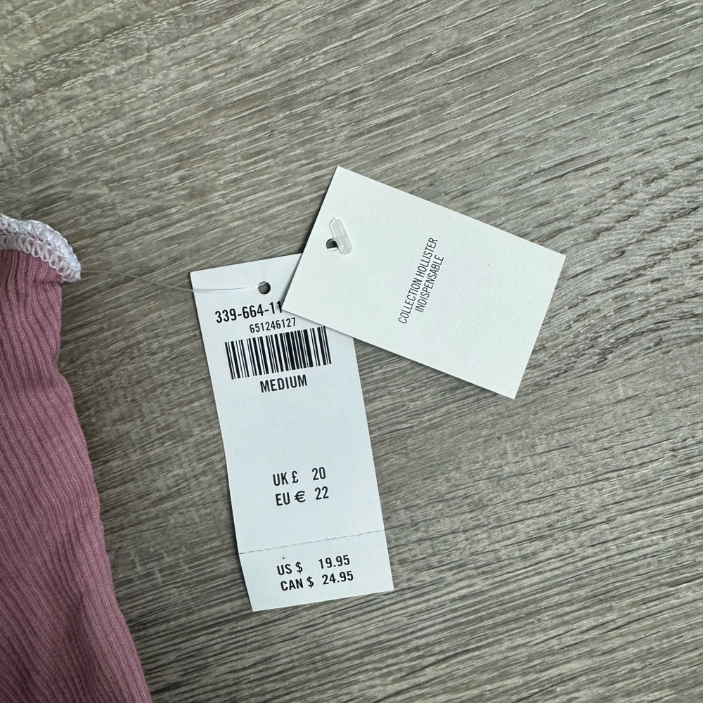 Hollister pink tank top - Picture 3 of 3